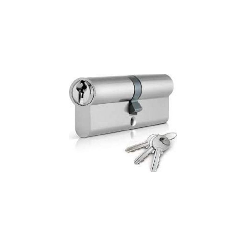 Abbasali Wood Door Cylinder 70Mm With 3 Key 2Pcs Pack
