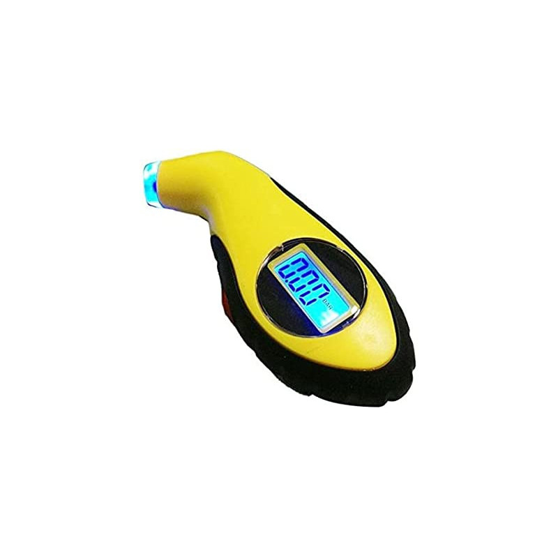 ABBASALI LCD Digital Tire Tyre Air Pressure Gauge Tester Tool wlight