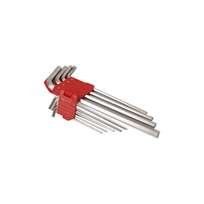 ABBASALI 9pc Hex Allen Key Wrench Set Exlong 1.510.0mm