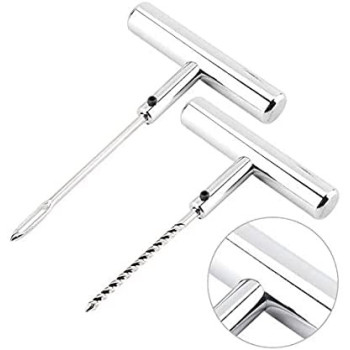 ABBASALI 2Pcs Tyre Repair Tool Kit Universal Tyre Repair Kit Emergency Tool Tyre Accessories for Cars Trucks