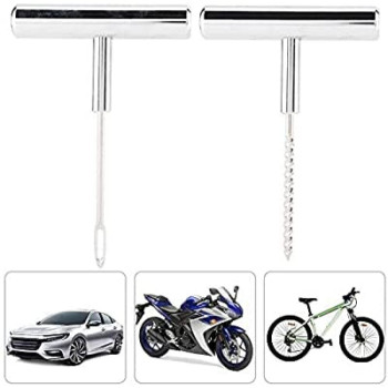 ABBASALI 2Pcs Tyre Repair Tool Kit Universal Tyre Repair Kit Emergency Tool Tyre Accessories for Cars Trucks