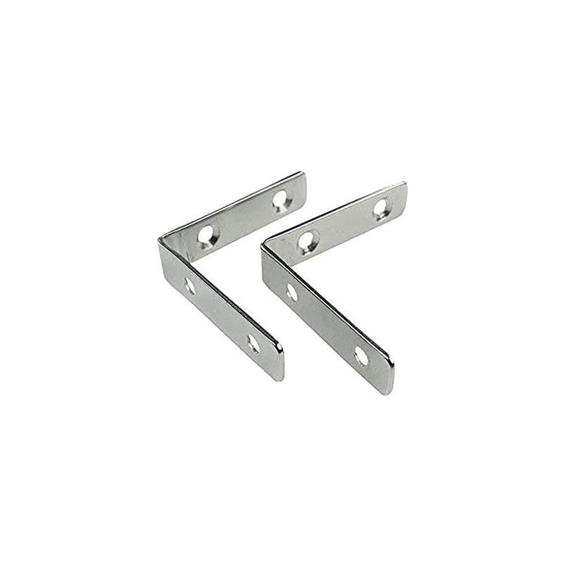 Abbasali Gi Angle Bracket right angle set of 8pcs 1 inch