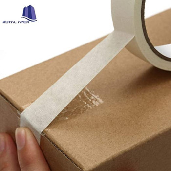 ABBASALI Automotive Self Adhesive Masking Tape for Painting Labelling Packing Craft Art Home Office School 1.5 inch pack 2