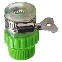 LIFANG 12 hose round tap connectors 16mm Quick Connector garden Irrigation tap Washing Machine water gun adapter 1pcs Green