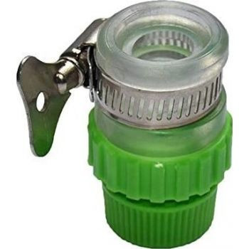 LIFANG 12 hose round tap connectors 16mm Quick Connector garden Irrigation tap Washing Machine water gun adapter 1pcs Green