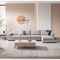 Living Room Sofa Sofa Fashion Fabric Sofa Combination Set Cafe Hotel Furniture Simple Leisure Sofa Right