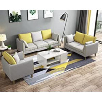 3 2 1 Seat Upholstery Fabric Small Living Room Furniture Sectionals Design Sofa Set