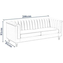 Luxury Design European Style Living Room Sofa Set Furniture Design Modern Velvet Fabric 3 Seater Sofa Mehroon