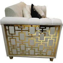 Arm Grill Sofa Set Combination Of 3 2 2 Pillows Are Also Included