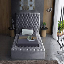 Tami Upholstered Storage Bench Platform Bed 180X200Cm King Size
