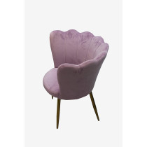 Flower Shaped Long Leg Chairs Pink