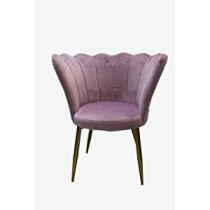 Flower Shaped Long Leg Chairs Pink