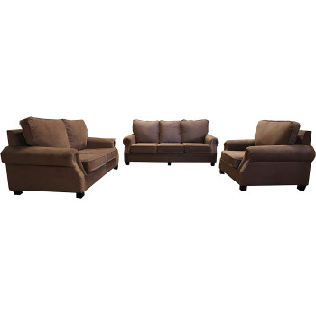 Glf Six Seater Sofa Set 3 Peice Sofa Single Seater Two Seater 3 Seater Can Placed Seperate Or Single Placed