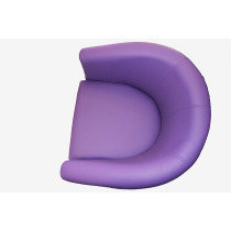 Glf Tubby Chair Leather Water And Dust Proof
