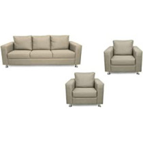 A to Z Furniture Silentnight Shanghai Five Seater 3 1 1 Sofa Set in Beige Color