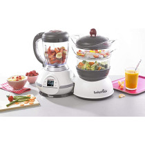 Babymoov Nutribaby Steamer & Blender Food Processor Puree Maker Warms Bottles And Jars Sterilizes & Defrosts