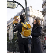 Babymoov Sancy Diaper Bag Backpack Unisex Back Pack With Heavy Duty Rolltop Closure Large Insulated Compartment Changing Pad