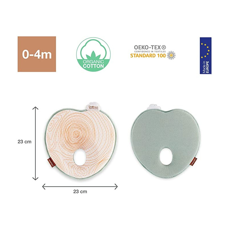 Babymoov Baby Pillow Natural Care Antibacterial Version