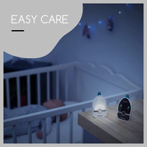 Babymoov Easy Care Audio Baby Monitor And Nightlight With Innovation Reduces The Wave Emissions 500 Meter Range