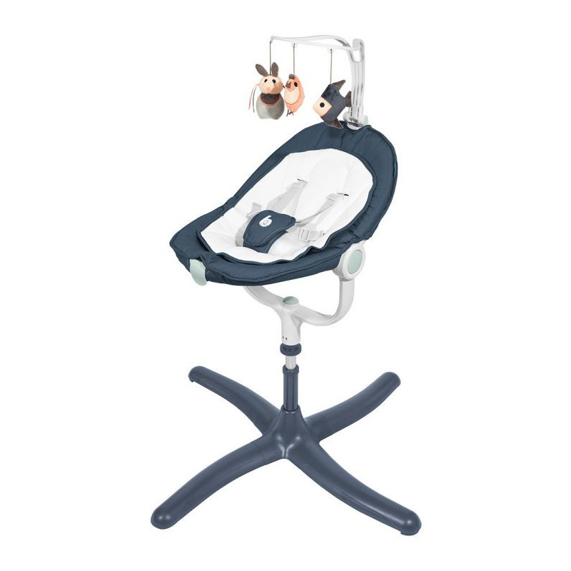 Babymoov Swoon Air 360 Degree High Baby Bouncer Chair Adjustable Height 5 Position
