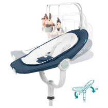 Babymoov Swoon Air 360 Degree High Baby Bouncer Chair Adjustable Height 5 Position
