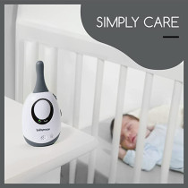 Babymoov Simply Care Audio Baby Monitor 300 Meter Range 2 Channels And A Clear Sound With Zero Interference