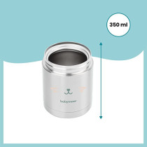 Babymoov Insulated Box Stainless Steel Baby Food Flask 350Ml