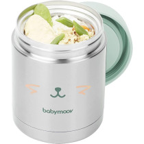 Babymoov Insulated Box Stainless Steel Baby Food Flask 350Ml
