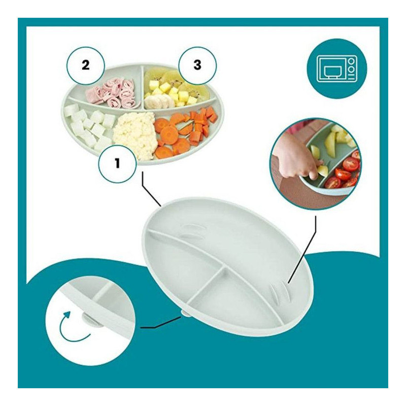 Babymoov Grow Isy Silicone Feeding Set 2436M