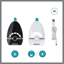 Babymoov Expert Care 1000M Low Emission Audio Baby Monitor