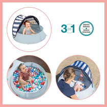 Babymoov Aquani Anti Uv Tent And Paddling Pool Mariniere