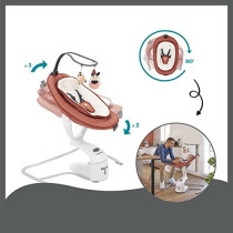Babymoov Electric 360 Degree Comfort Swing Swoon Motion Terracotta