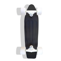 Jaspo Cruiser Longboard Complete Skateboard Cruiser Board Penny Board Short Board Surf Board Matt Black