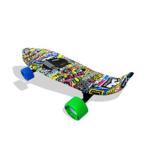 Jaspo Cruiser Longboard Complete Skateboard Penny Board Cruiser Board Short Board Surf Board Multi