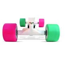 Jaspo Cruiser Longboard Complete Skateboard Cruiser Board Penny Board Short Board Surf Board Multi