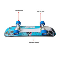 Jaspo Cruiser Longboard Concave Standard Skate Board For Kids Teens And Adults Surf Board Blue