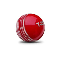 Jaspo Cricket T20 Ball Pack Of 3 Red Pressure Training Pvc Plastic Balls Cricket Traning Ball
