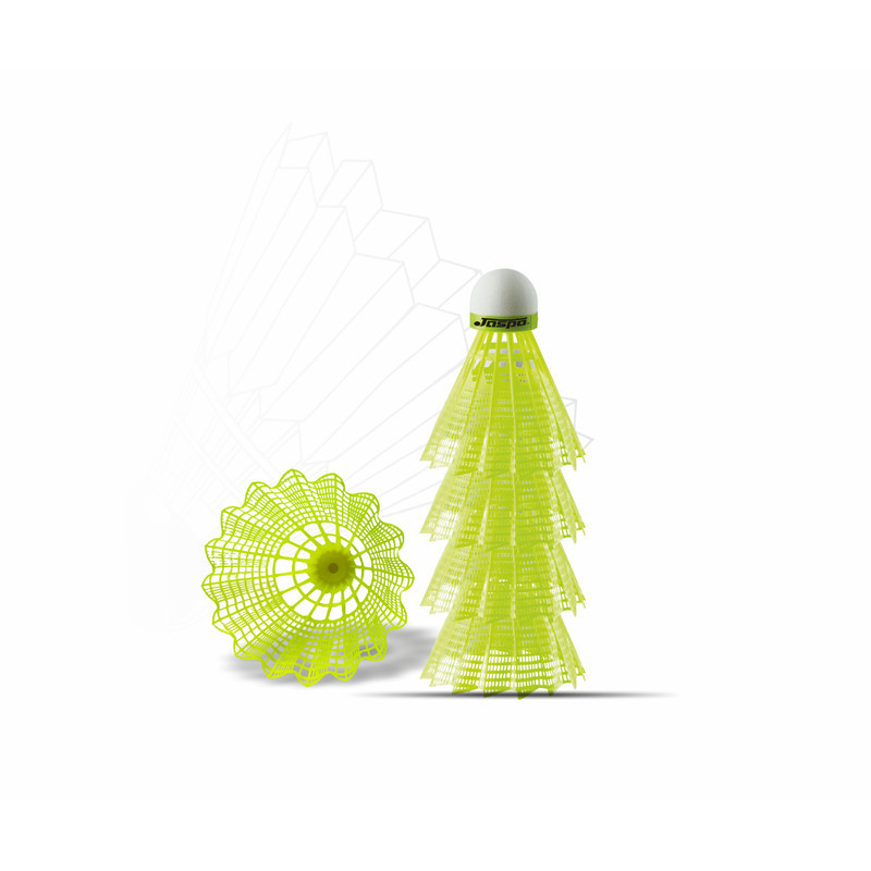 Jaspo Badminton Shuttlecock Nylon Feather Shuttle Cork Pack Of 5 For For Indoor Outdoor Sports Training