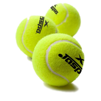 Jaspo Tennis Ball Pack Of 3 Pressure Training Poly Soft Ball Pressureless Training Exercise Tennis Balls