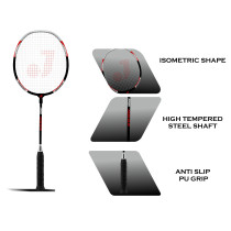 Jaspo Badminton Racket Cosmo100 Assorted