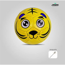 Jaspo Synthetic Leather Soccer Ball For Kids Size 3  Yellow