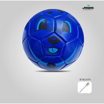 Jaspo Synthetic Leather Soccer Ball For Kids Size 3 Navy Blue