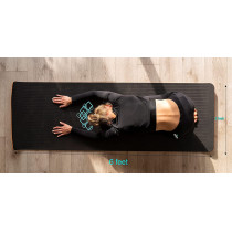 Jaspo Yoga Mat 10Mm Cyanblack