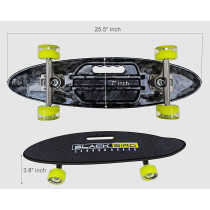 Jaspo Black Bird Cruiser Skateboard