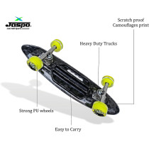 Jaspo Black Bird Cruiser Skateboard