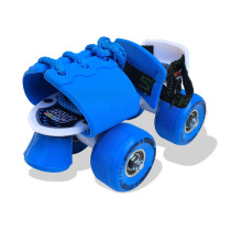 Jaspo Skates Shoes Baby Tenacity Fiber Roller Skates For Age Group Up To 5 Years Blue