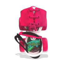 Jaspo Skates Shoes Corby Junior Fiber Roller Skates For Age Group Up To 5 Years Pink