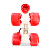 Jaspo Skates Shoes Baby Tenacity Fiber Roller Skates For Age Group Up To 5 Years Red