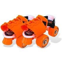 Jaspo Skates Shoes Junior Skates Combo For Up To 5 Years Orange
