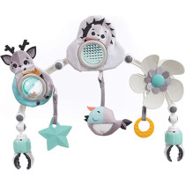 Tiny Love  Sunny Stroll Activity Arch With Rattle Toys Black & White  Magical Tales
